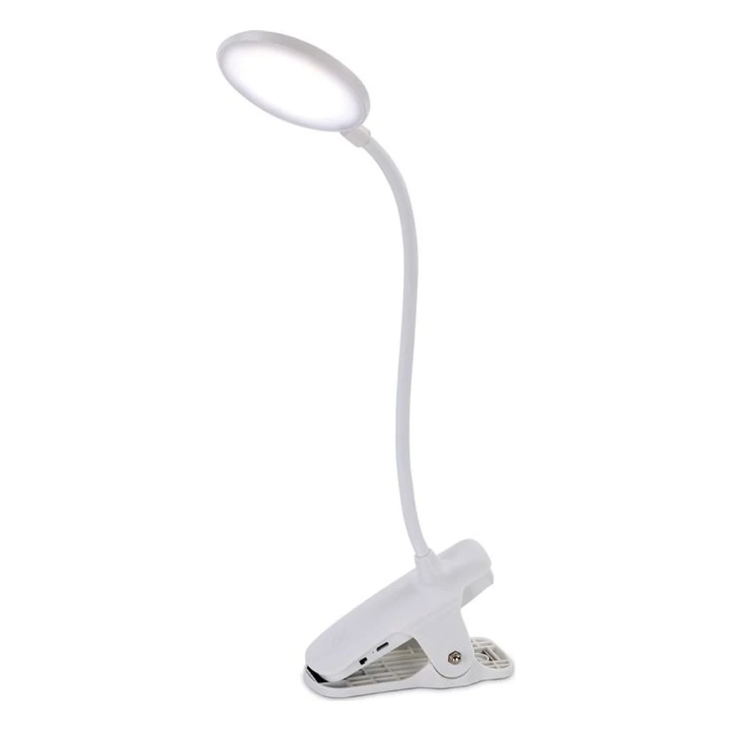 Clamp-On LED Desk Lamp with Dimmer