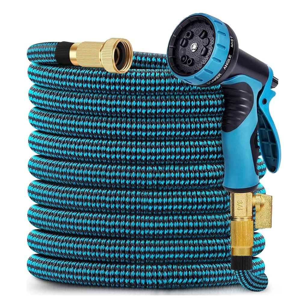 Expandable Garden Hose, 30 m, with Spray Gun