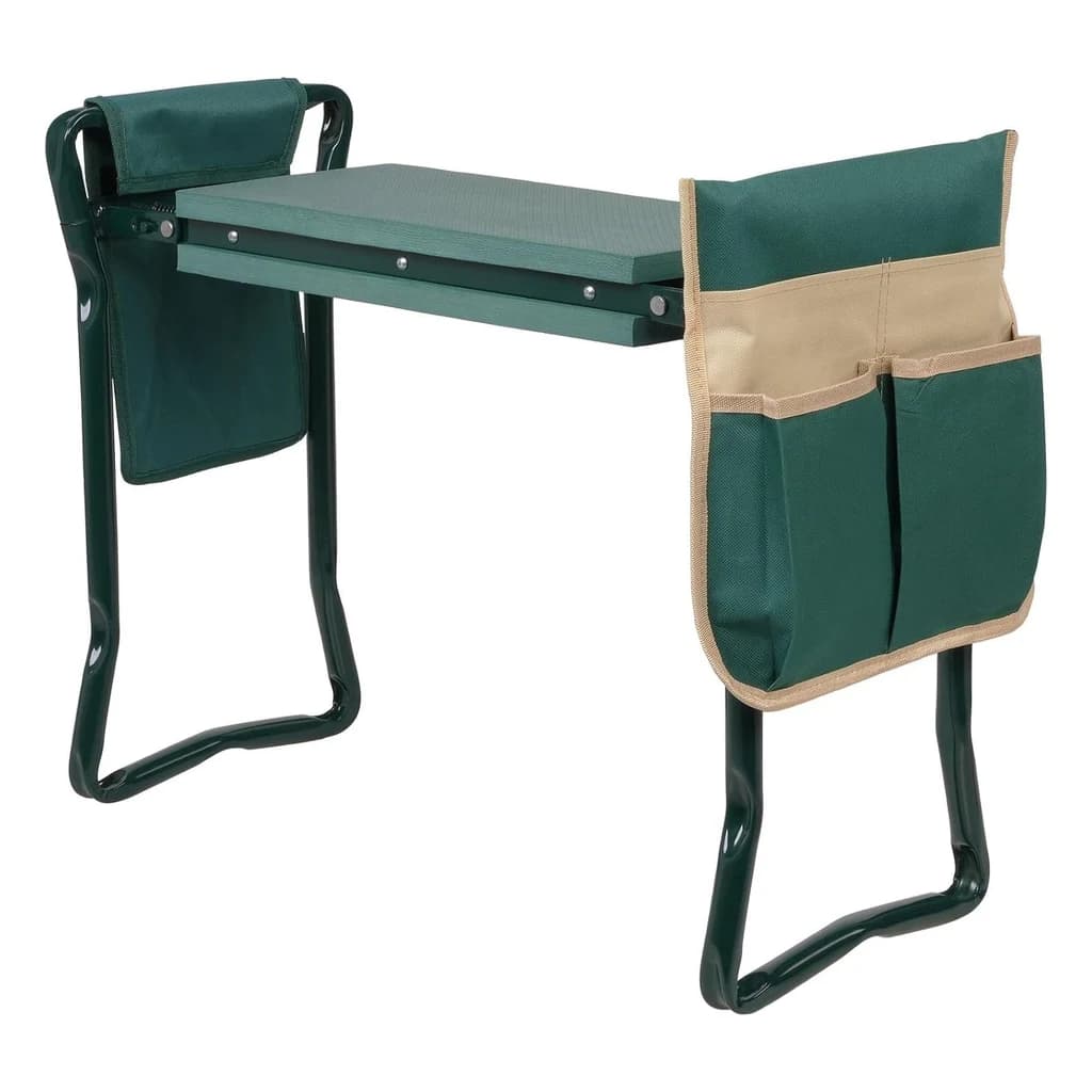 Garden Kneeler Seat with Tool Pockets